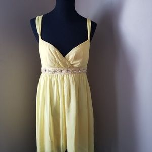 Empire Waist Beaded Dress